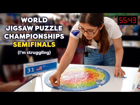 The World Jigsaw Puzzle Championships almost destroyed me - YouTube