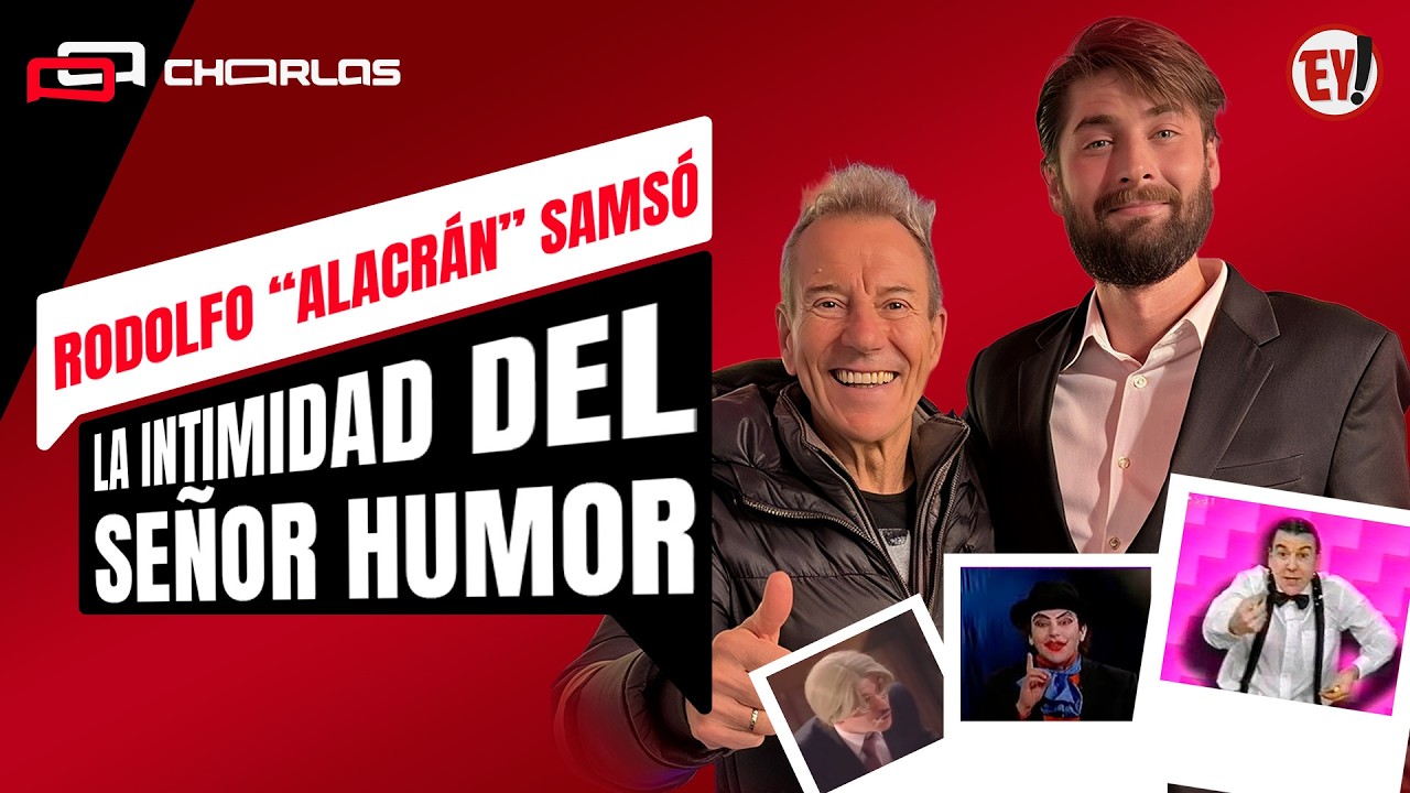 🔴 CHARLAS con El Presto | Rodolfo "Alacrán" Samsó: La intimidad del Señor Humor