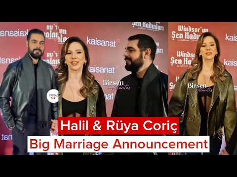 Halil İbrahim Ceyhan & Rüya Coriç Big Marriage Announcement