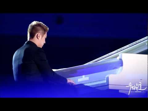 [MBLAQ] Seungho's Piano Play - Sad Memories  (Fancam) @ MBC Gayo Daejun