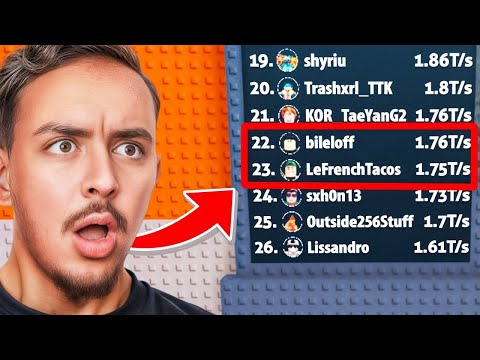 Je Dépasse Les FRENCH TACOS Sur Steal A Brainrot !