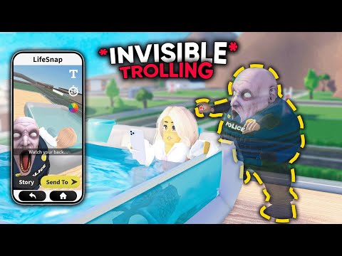 INVISIBLE SNAPCHAT ROBLOX TROLLING 3 (LifeTogether 🏠 RP)