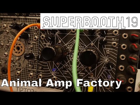 Superbooth 2019: Animal Factory Godeater Eurorack Module And Tube VCA