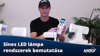 Sínes LED lámpa rendszerek bemutatása - akár lakásvilágításra is!