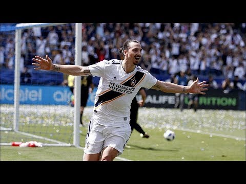 Zlatan Ibrahimović strzela gola z 40 metrów! 31/03/2018