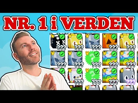 SÅ mange HUGE PETS har Nr 1 i Pet Simulator X, Roblox