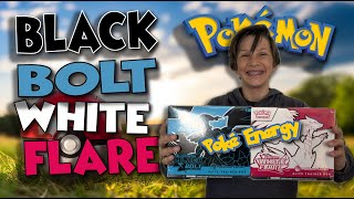 Is it ONE set? Is it TWO sets? We still don't know. Pokémon Black Bolt and White Flare has ARRIVED