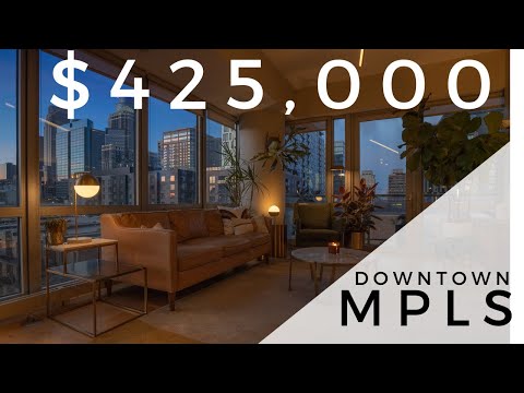 Inside a $425,000 Downtown Minneapolis Condo - Tour of your future home!