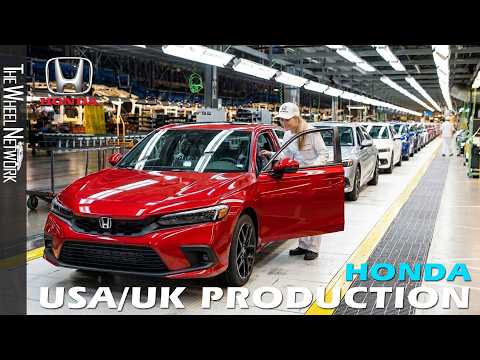 Thumbnail for Honda Civic Production in the United States and the United Kingdom by Hatchback, United Kingdom, United States, video in, video, Car, vide, video i, Honda Civic