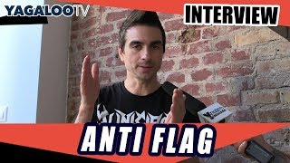 Interview with Justin Sane from ANTI FLAG on the new album &quot;American Fall&quot;