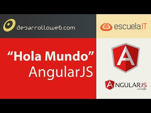 Hola Mundo en AngularJS