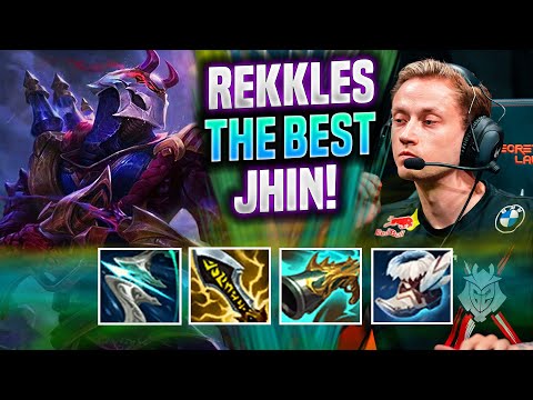 REKKLES IS A GOD WITH JHIN! - G2 Rekkles Plays Jhin ADC vs Twitch! | Patch 11.21