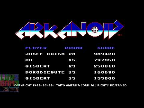 TÉLÉCHARGER ARKANOID 1986