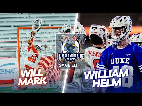 Will Mark Makes 22 Saves against Duke 😳 - Will Helm (Duke) 🆚 Will Mark (Syracuse) - NCAA Save Edit