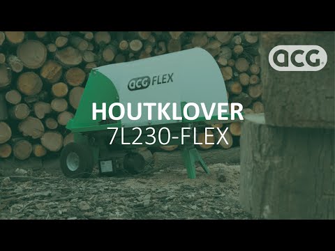 Houtklover 7L230 FLEX | ACG® Houtklovers #liggendehoutklover #houtklover #7ton