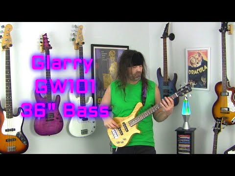 Glarry GW101 36in Kid's Electric Bass Guitar Burlywood image 11