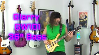Video thumbnail for The New Glarry GW101 36" Bass by stevekonbass
