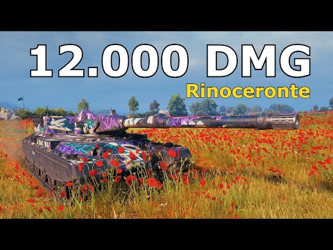 World of Tanks Rinoceronte - 10 Kills 12K Damage