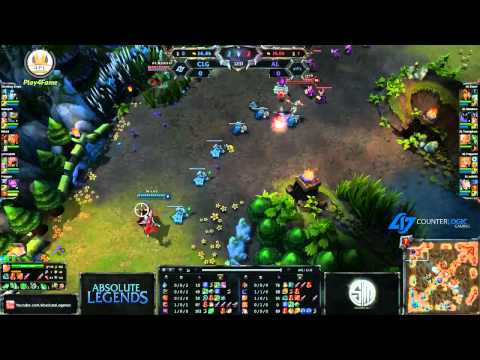 League of Legends: CLG.EU vs. AL Game 1, 4PL Play4Fame Monthly Final April 2012