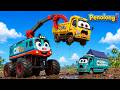 Kereta Monster Penolong Lagu Anak Terbaru Viral Roda Roda Truk Berputar Kumpulan Lagu Anak