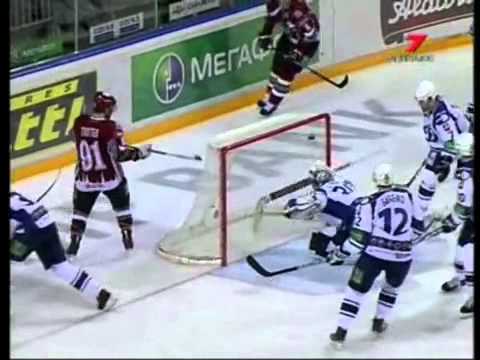 Dinamo Riga - Dynamo Moscow 2:1 03.03.2011; KHL Play-off quarter final game 6 full highlights