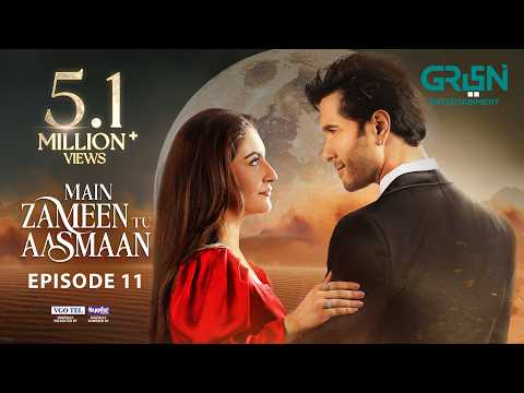 Main Zameen Tu Aasmaan Ep 11 (Subtitles) 1st Oct 25 | VGO TEL, Happilac | Feroze Khan - Hiba Bukhari