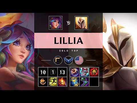 Lillia Top vs Kayle - NA Diamond Patch 25.08