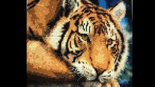 CROSS STITCH WORLD TIGER