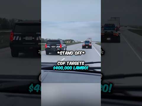 Police Vs. $400,000 Lambo! 😳