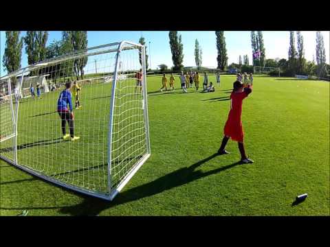 SK Hřebeč - SK Buštěhrad, výběr akcí. Přátelské utkání 8. 6. 2017 (st. přípravky)