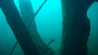 preview picture of video 'Scuba Diving Minnesota: Portsmouth Access, Nov 7, 2010 (flip ultra hd)'