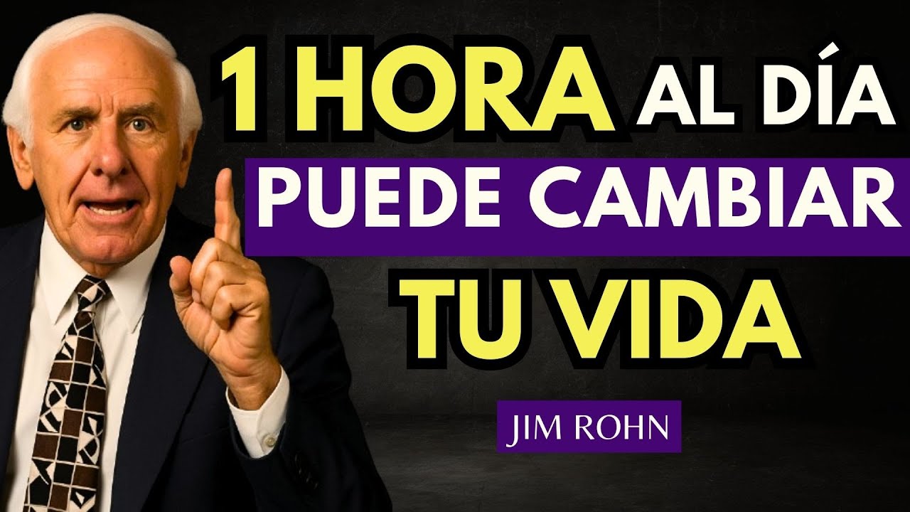 1 HORA AL DÍA PUEDE CAMBIAR TU VIDA | JIM ROHN