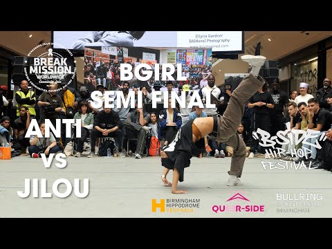 BreakMission x B-Side Hip-Hop Festival 2022 // B-Girl Semi Final  // Anti v Jilou