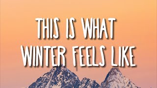 JVKE - This Is What Winter Feels Like (Lyrics)