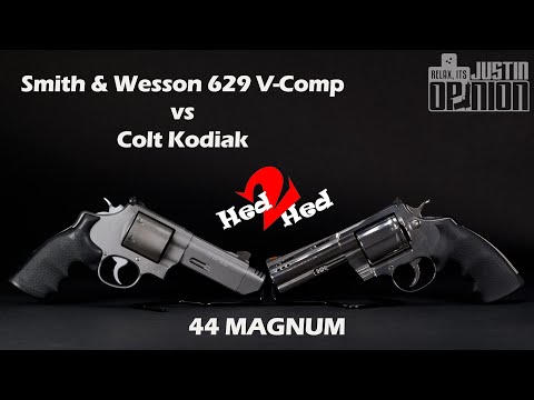 Colt Kodiak vs S&W 629 PC V-Comp