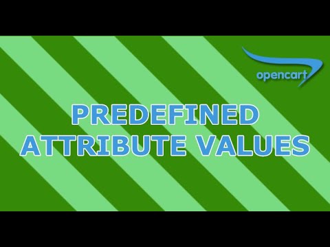 Opencart Predefined Attribute Values - Attribute autocomplete text