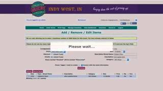 Entering Your Items on MyCM for the Here We Grow Again Sale