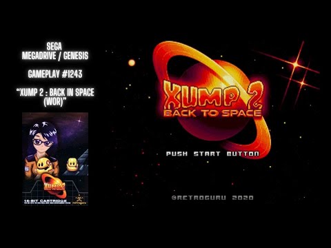 Xump 2 : Back To Space (WOR) (Megadrive / Genesis / Gameplay #1243)