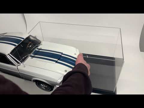 Assembling the Agora Models display case.