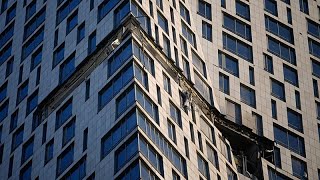 Drohnenangriff auf Hochhaus in Moskau wenige Tage vor Russlands Siegesparade