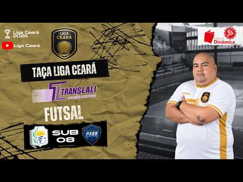 Taça Liga Ceará Translali Futsal 2026: Redenção 🆚 PABB/Paracuru - SUB-08