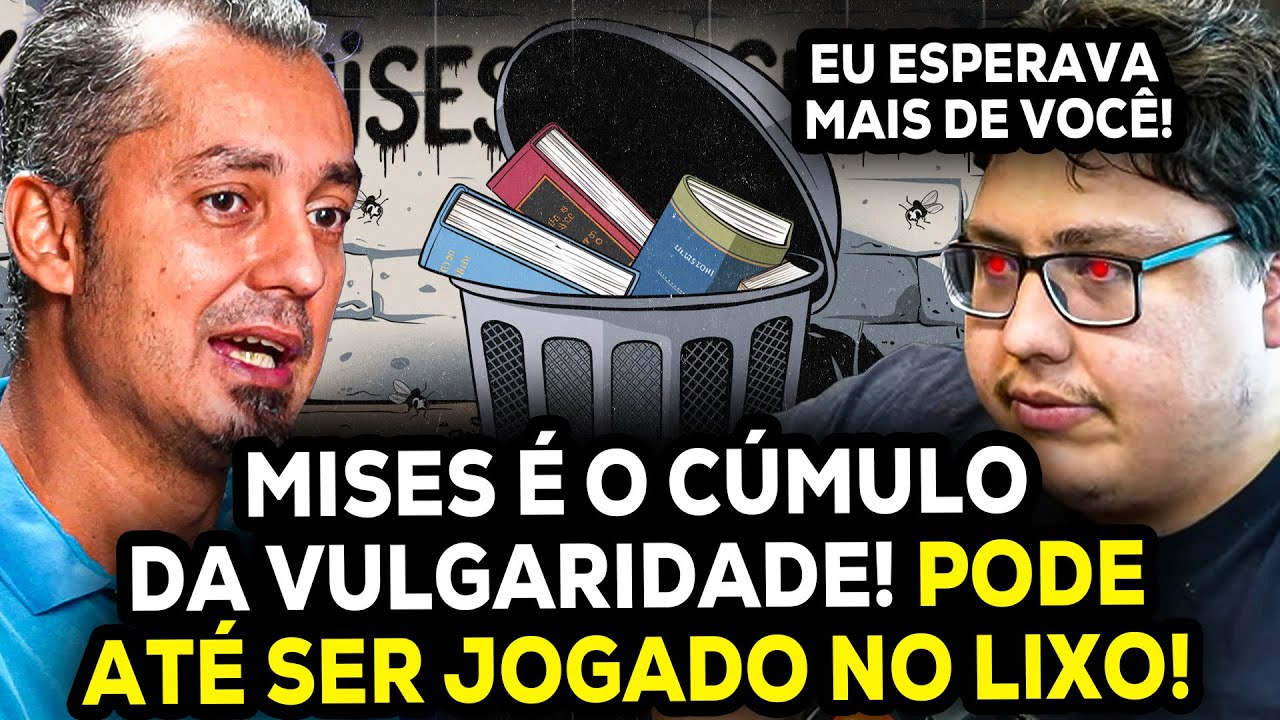 GUSTAVO MACHADO EXPÕE MISES E MIORIM APELA AO VIVO! DEBATE COMUNISTA x ANCAP