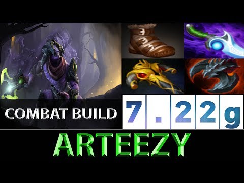 Arteezy [Faceless Void] The Early Combat Build ► Dota 2 7.22g