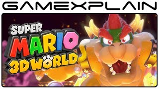 All Bowser Boss Fights in Super Mario 3D World (Wii U)