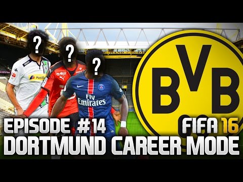 THREE BIG SIGNINGS!!! DORTMUND CAREER MODE - EPISODE #14 (FIFA 16)