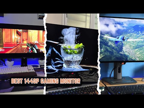 7 лучших игровых мониторов 1440p 2025 года! Плавное, чёткое и потрясающее изображение