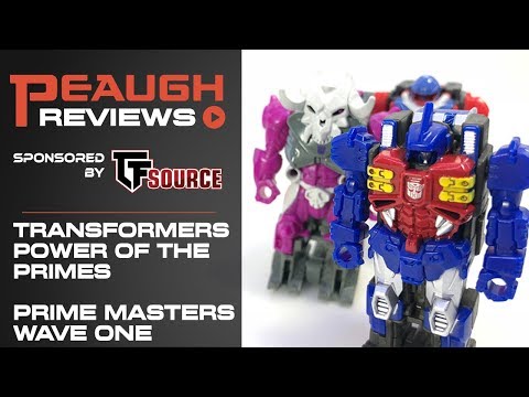 Video Review: Transformers: Power of the Primes - PRIME MASTERS WAVE ONE