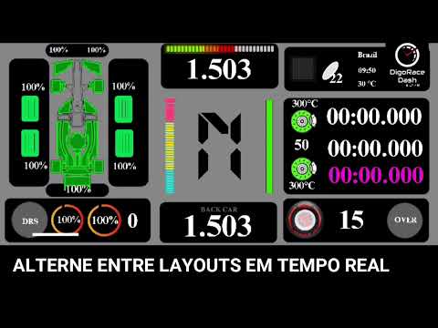 DigoRaceDash F1 23 Dashboard