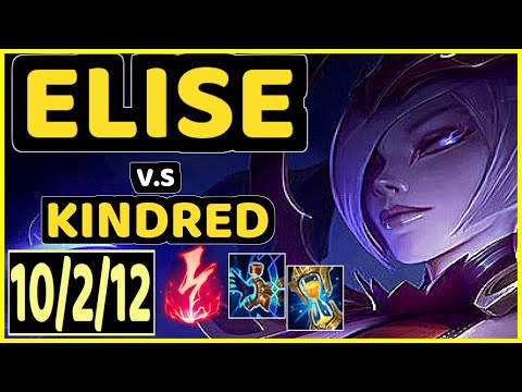 ELISE vs KINDRED - 10/2/12 KDA JUNGLE CHALLENGER GAMEPLAY - BR