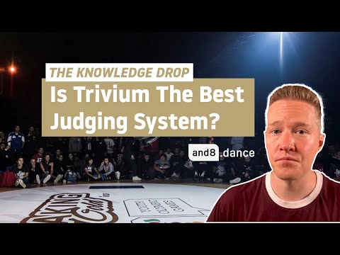 Is Trivium The Best Judging System? // THE KNOWLEDGE DROP | BBOY DOJO